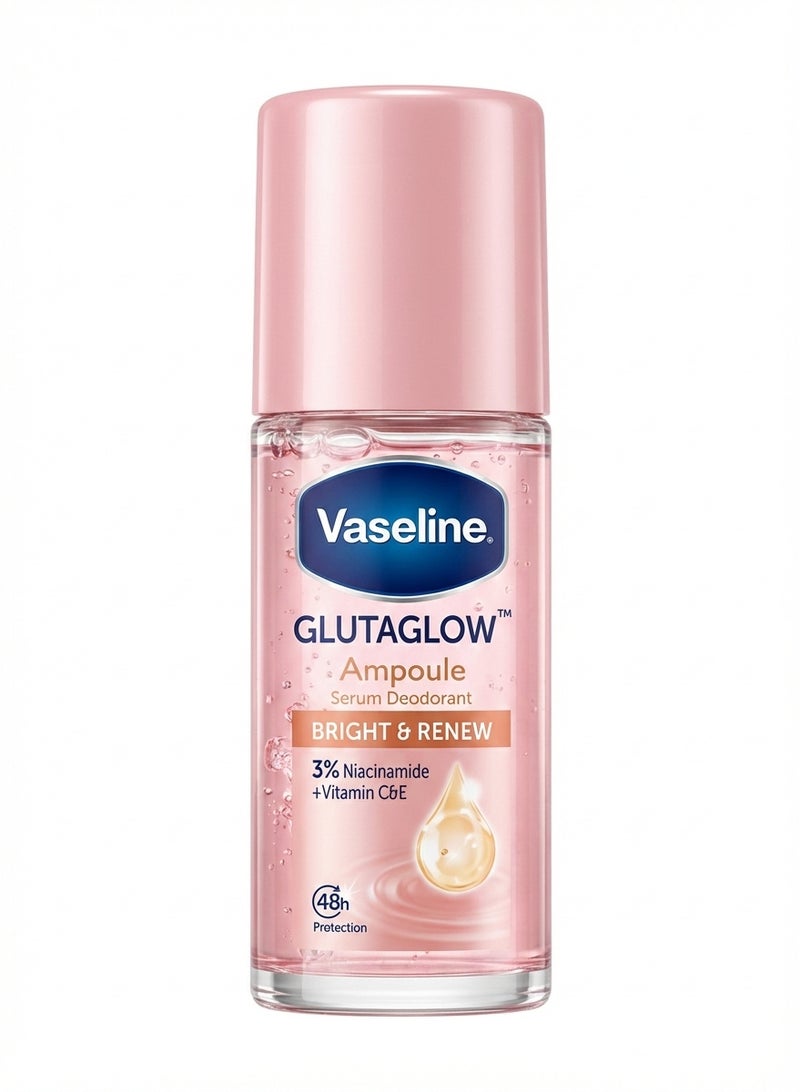 فازلين مزيل عرق فازلين جلوتا جلو سيروم برايت و ينيو تفتيح وحماية 48 ساعة - Image 3